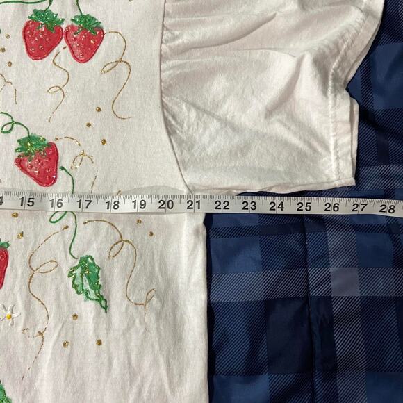 Late 90s fashion gear strawberry aop tee - Picture 6 of 7